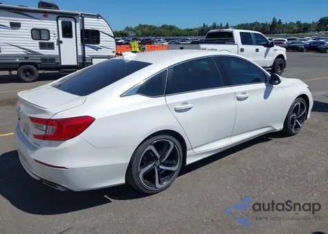 2020 Honda Accord Sport from USA, damaged, VIN 1HGCV1F33LA014111